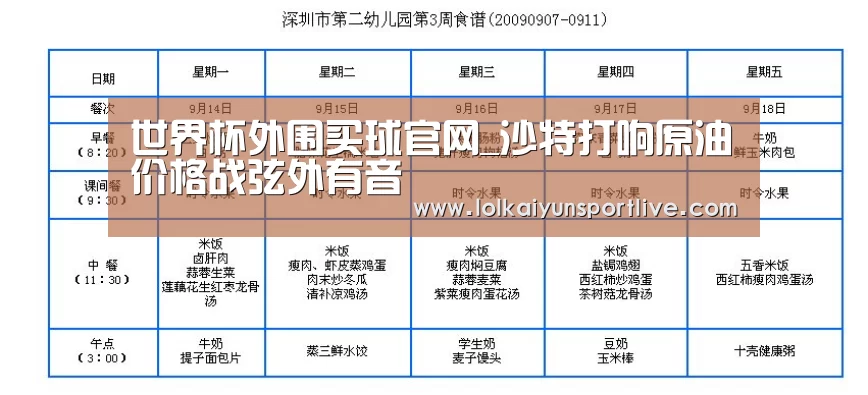世界杯外围买球官网_沙特打响原油价格战弦外有音